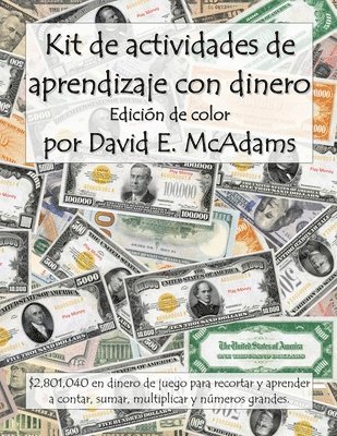 Kit de actividades de aprendizaje con dinero