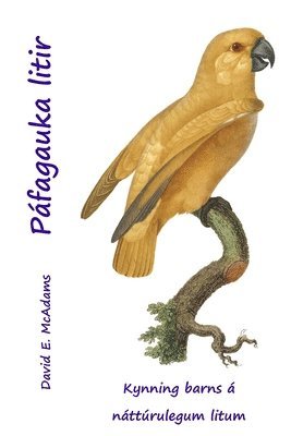 David E McAdams, Bouquet, David E. McAdams - Páfagauka litir, Häftad