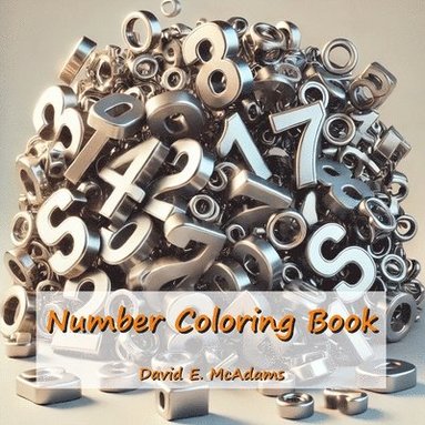 David E McAdams - Number Coloring Book, Häftad