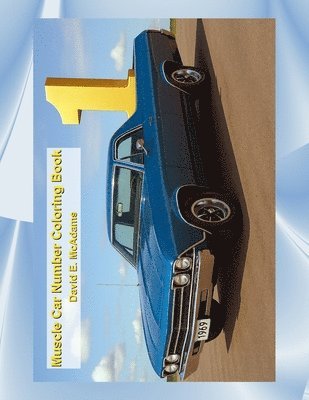 Muscle Car Number Coloring Book 1