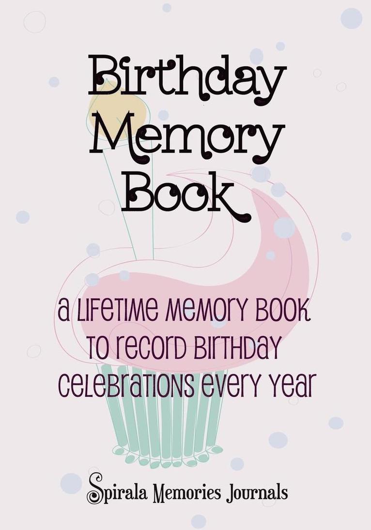 Birthday Memory Book 1