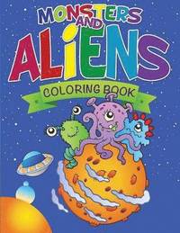 bokomslag Monsters and Aliens Coloring Book