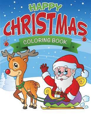 Happy Christmas Coloring Book 1