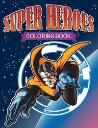 bokomslag Super Heroes Coloring Book