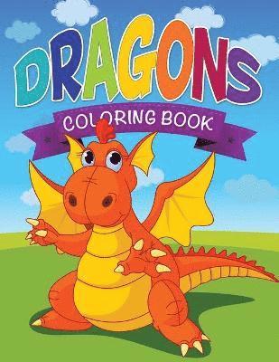 bokomslag Dragons Coloring Book