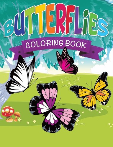 bokomslag Butterflies Coloring Book