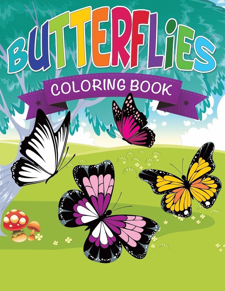 Butterflies Coloring Book 1