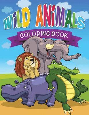 bokomslag Wild Animals Coloring Book