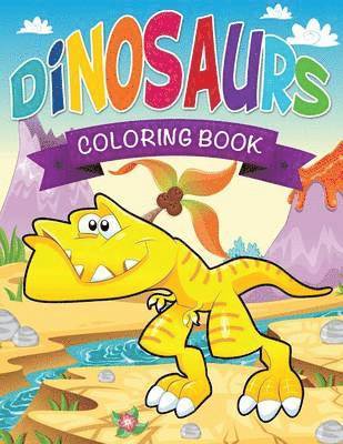 bokomslag Dinosaurs Coloring Book