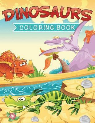 bokomslag Dinosaurs Coloring Book