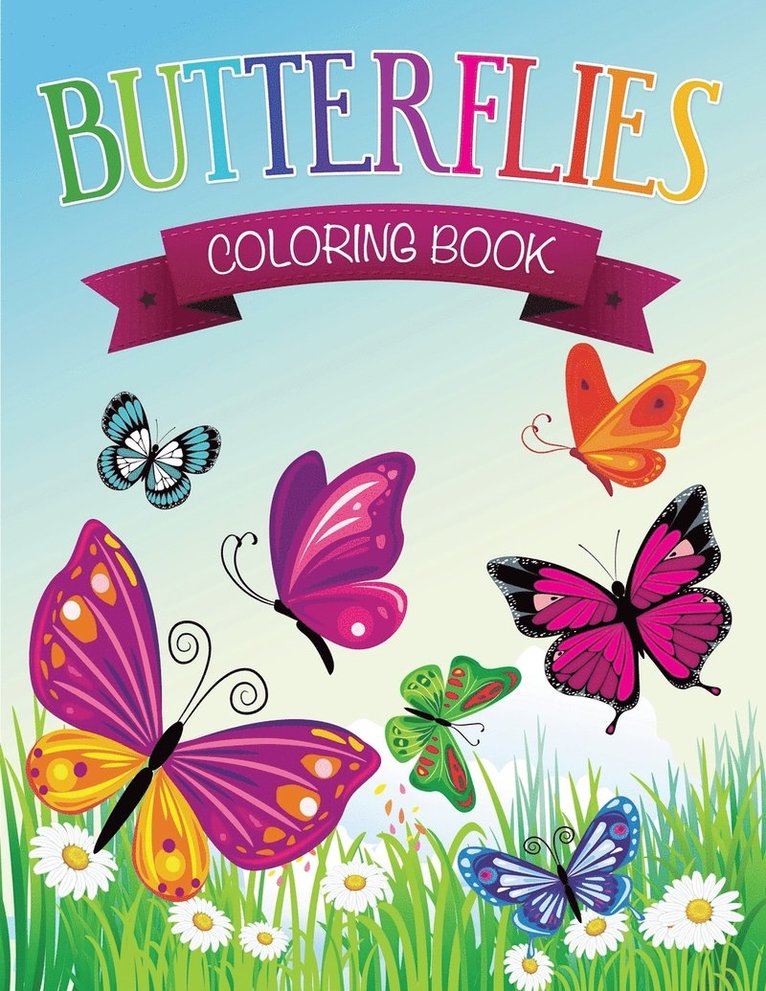 Butterflies Coloring Book 1