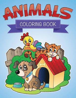 bokomslag Animals Coloring Book