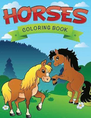 bokomslag Horses Coloring Book