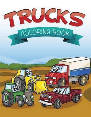 Trucks Coloring Book 1