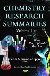 bokomslag Chemistry Research Summaries
