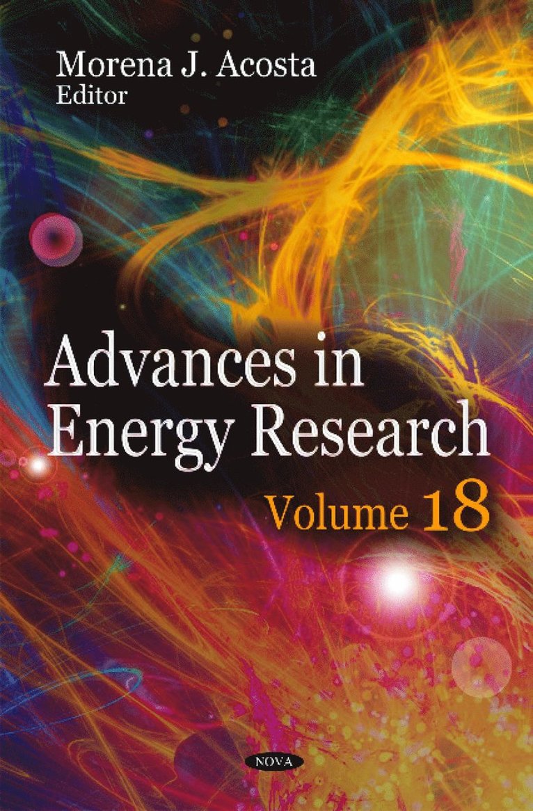 Morena J Acosta - Advances in Energy Research. Volume 18, Inbunden