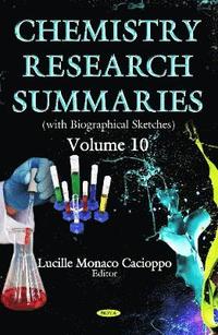 bokomslag Chemistry Research Summaries.