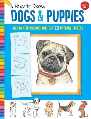 Diana Fisher - How to Draw Dogs & Puppies, Häftad