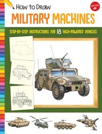 bokomslag How to Draw Military Machines