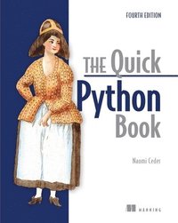 bokomslag The Quick Python Book, Fourth Edition