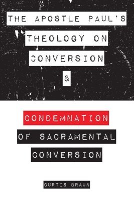 bokomslag The Apostle Paul's Theology on Conversion and Condemnation of Sacramental Conversion