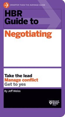 bokomslag HBR Guide to Negotiating (HBR Guide Series)