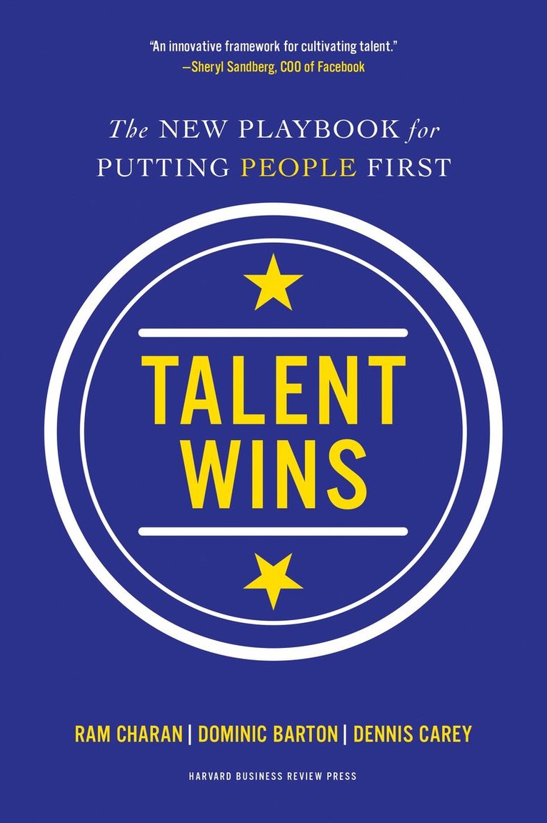 Ram Charan, Dominic Barton, Dennis Carey - Talent Wins, Inbunden