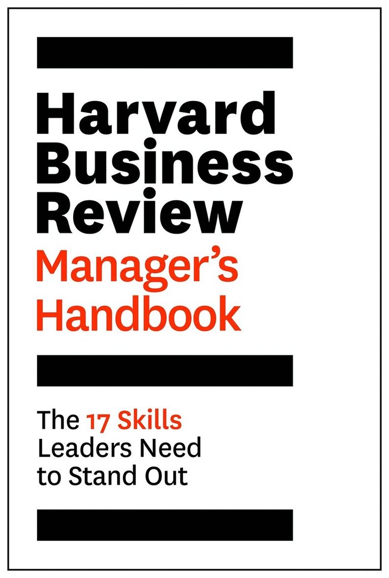 Harvard Business Review Manager's Handbook 1