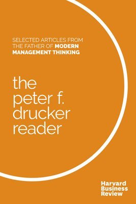bokomslag Peter F. Drucker Reader