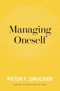 bokomslag Managing Oneself