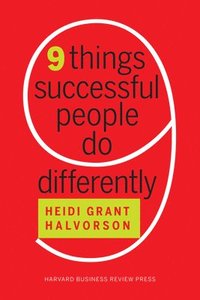 bokomslag Nine Things Successful People Do Differently