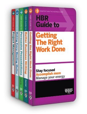 HBR Guides to Being an Effective Manager Collection (5 Books) (HBR Guide Series) 1
