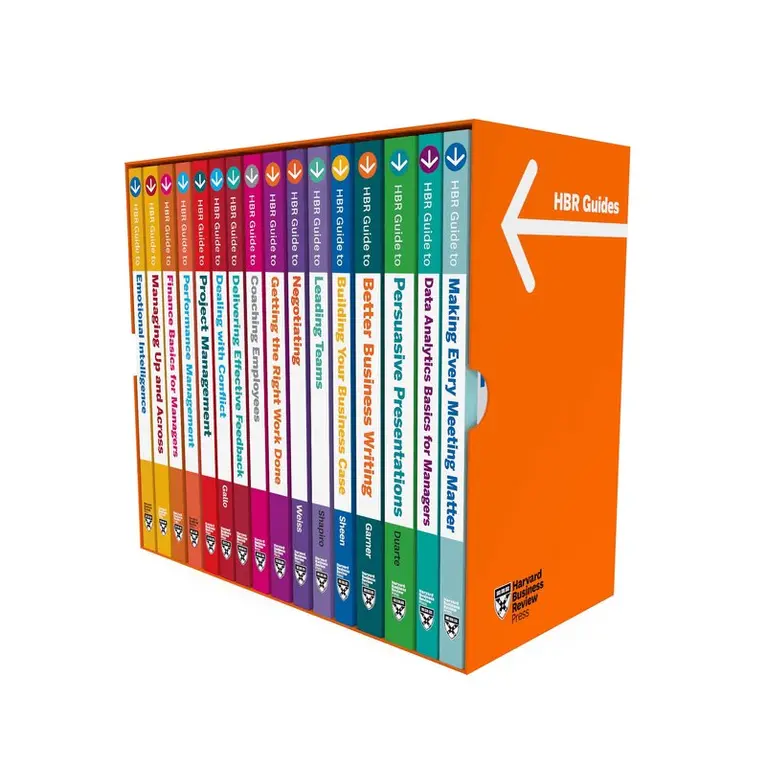 Harvard Business Review, Nancy Duarte, Bryan A. Garner, Mary Shapiro, Jeff Weiss - Harvard Business Review Guides Ultimate Boxed Set (16 Books). Tillgänglighet: Lägg i varukorg