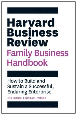 Harvard Business Review Family Business Handbook 1