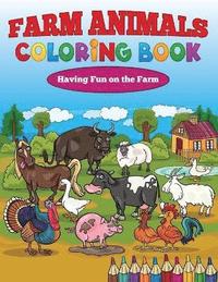 bokomslag Farm Animals Coloring Book