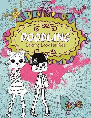 bokomslag Doodling Coloring Book for Kids