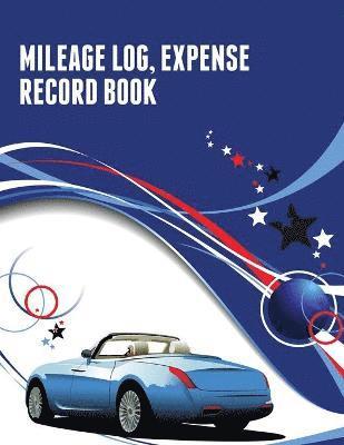 bokomslag Mileage Log, Expense Record Book