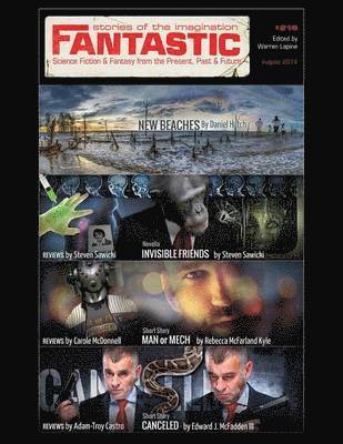 Warren Lapine, Daniel Hatch, Adam-Troy Castro - Fantastic Stories of the Imagination, August 2014 #219, Häftad