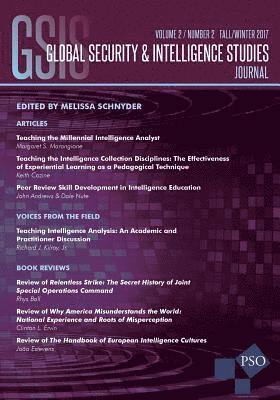 Melissa Schnyder - Global Security and Intelligence Studies: Volume 2, Number 2, Fall/Winter 2017, Häftad