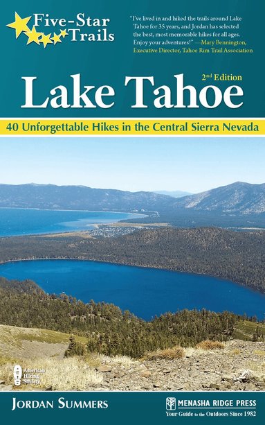 Jordan Summers - Five-Star Trails: Lake Tahoe, Häftad