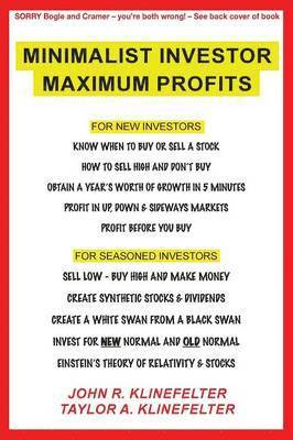 bokomslag Minimalist Investor Maximum Profits