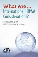 bokomslag What are...International HIPAA Considerations?