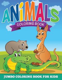 bokomslag Animal Coloring Pages (Jumbo Coloring Book for Kids)