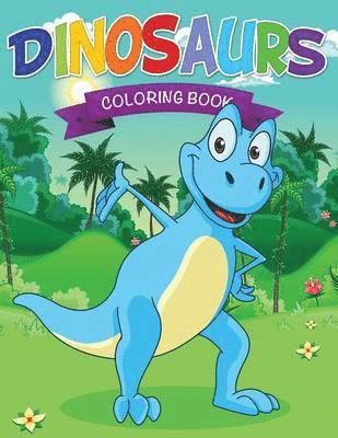 bokomslag Dinosaurs Coloring Book