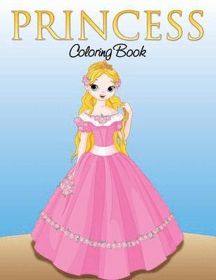 bokomslag Princess Coloring Book for Girls