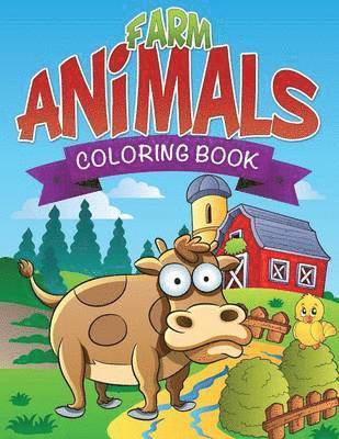 bokomslag Farm Animals Coloring Book