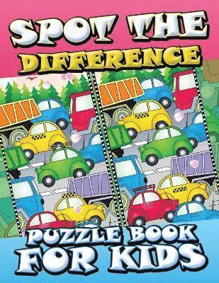 Spot the Difference Puzzle Book for Kids