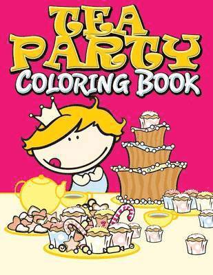 bokomslag Tea Party Coloring Book