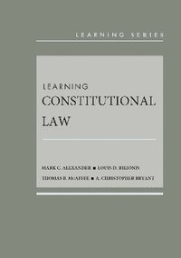 bokomslag Learning Constitutional Law