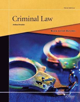 Black Letter Outline on Criminal Law